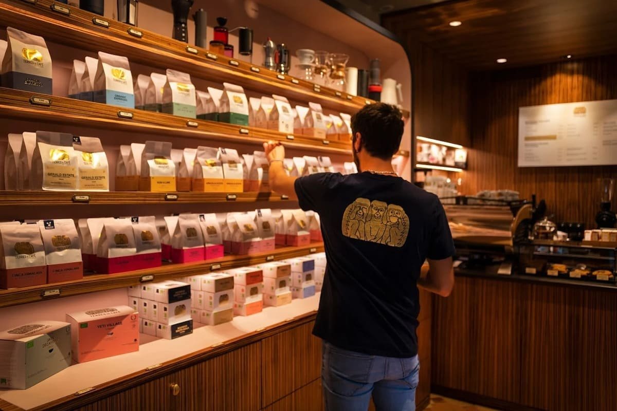 Terres de Café tasting bar